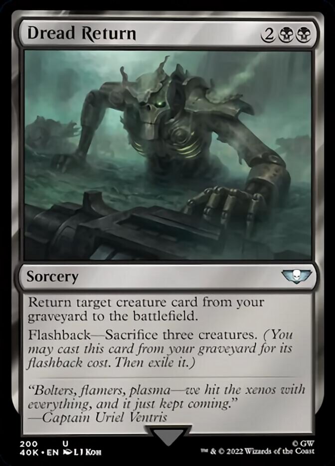 Dread Return [Warhammer 40,000] MTG Single Magic: The Gathering | Red Claw Gaming