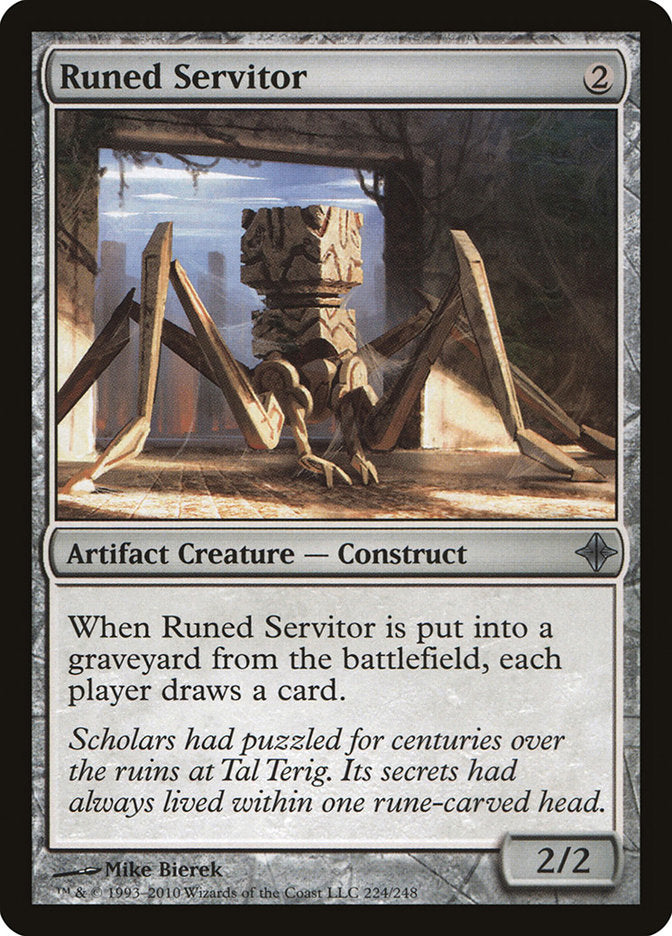 Runed Servitor [Rise of the Eldrazi] MTG Single Magic: The Gathering | Red Claw Gaming