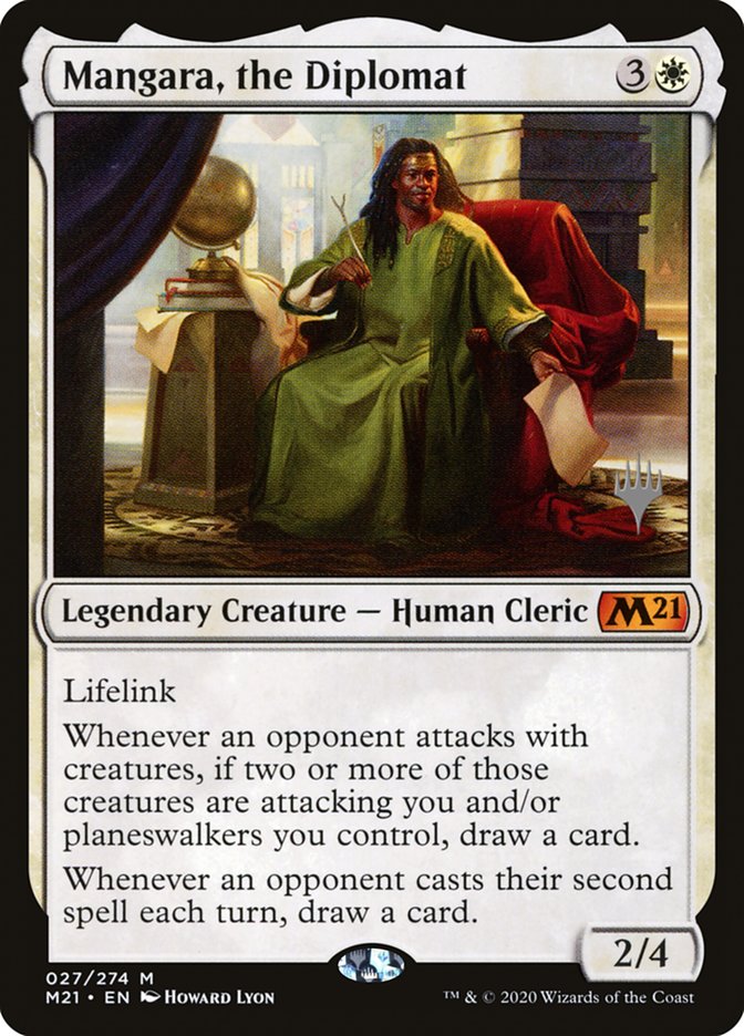 Mangara, the Diplomat (Promo Pack) [Core Set 2021 Promos] MTG Single Magic: The Gathering | Red Claw Gaming