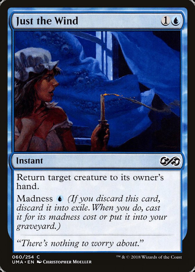 Just the Wind [Ultimate Masters] MTG Single Magic: The Gathering | Red Claw Gaming