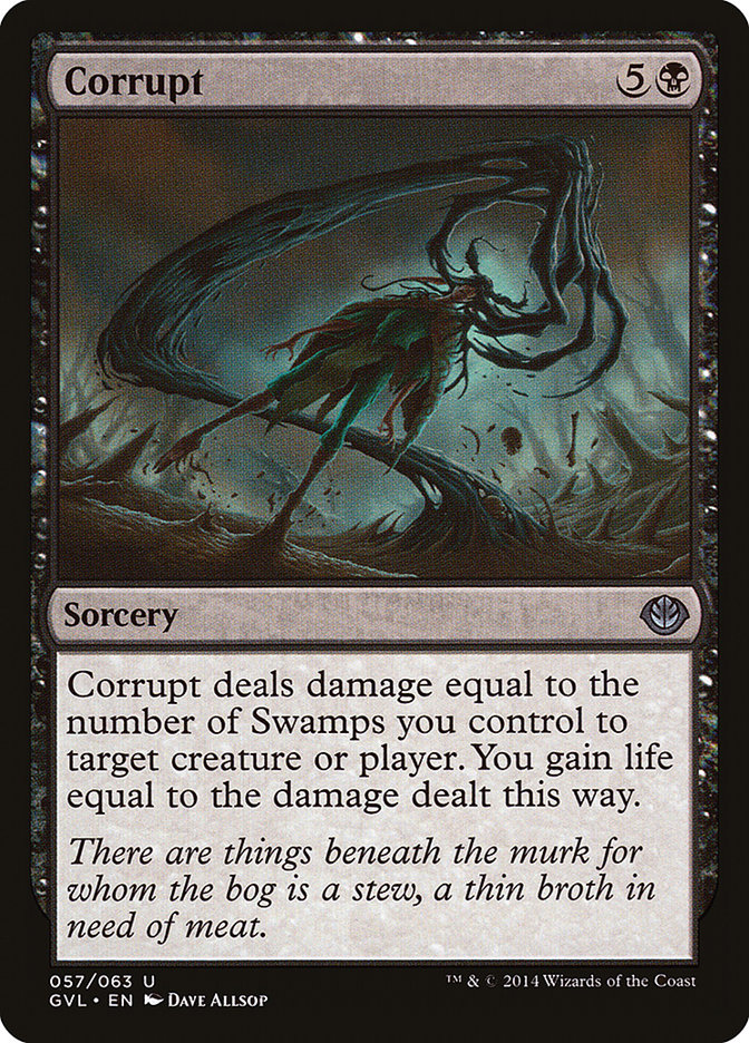 Corrupt (Garruk vs. Liliana) [Duel Decks Anthology] MTG Single Magic: The Gathering | Red Claw Gaming