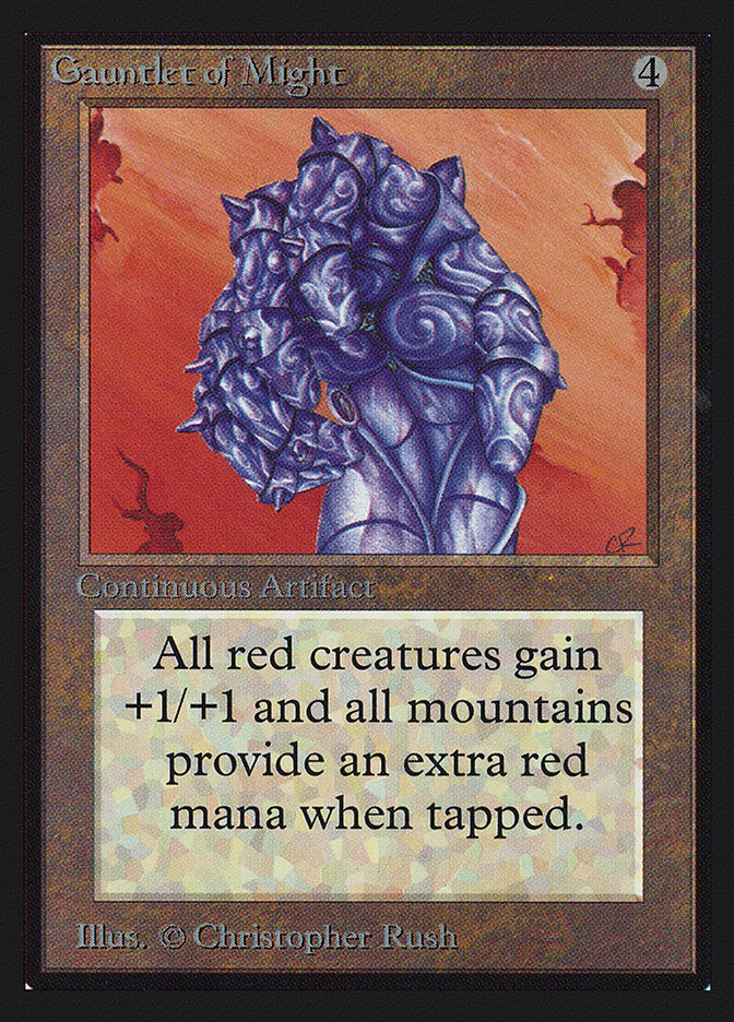 Gauntlet of Might [Collectors' Edition] MTG Single Magic: The Gathering | Red Claw Gaming