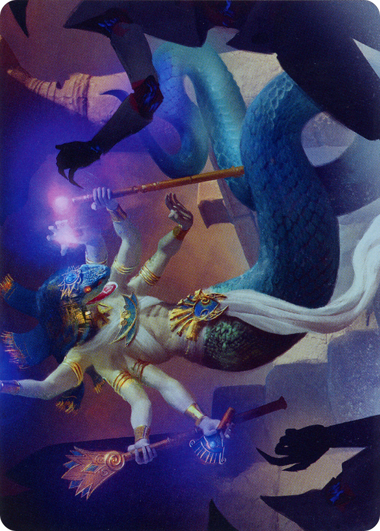 Imoti, Celebrant of Bounty Art Card [March of the Machine Art Series] MTG Single Magic: The Gathering | Red Claw Gaming