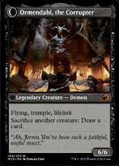 Jerren, Corrupted Bishop // Ormendahl, the Corrupted [Innistrad: Midnight Hunt] MTG Single Magic: The Gathering | Red Claw Gaming