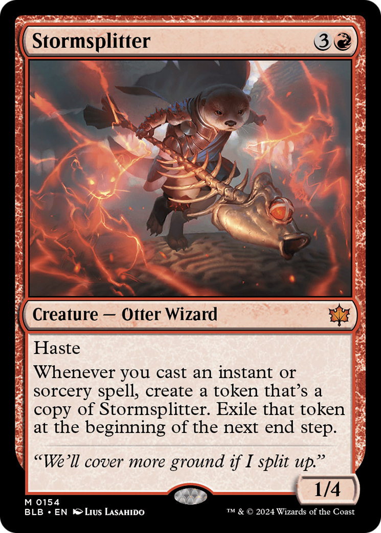 Stormsplitter [Bloomburrow] MTG Single Magic: The Gathering | Red Claw Gaming