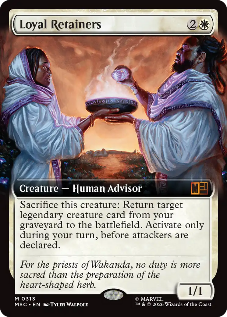 Loyal Retainers (Extended Art) [Marvel Super Heroes Commander] | Red Claw Gaming