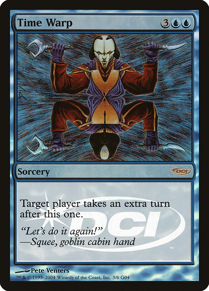 Time Warp [Judge Gift Cards 2004] MTG Single Magic: The Gathering | Red Claw Gaming