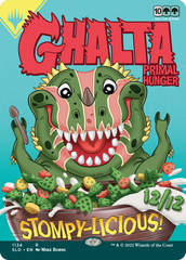 Ghalta, Primal Hunger (Borderless) [Secret Lair Drop Series] | Red Claw Gaming