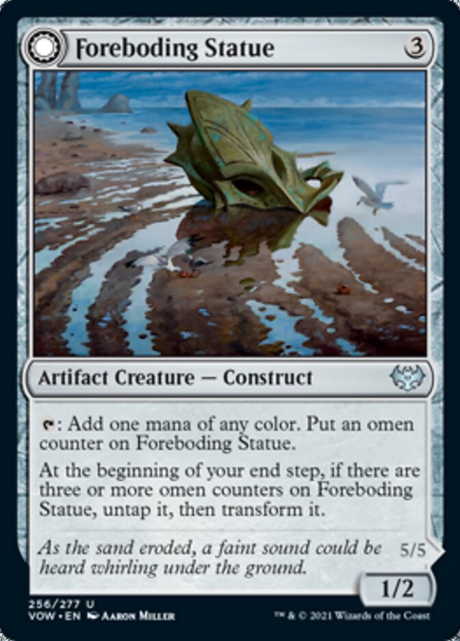 Foreboding Statue // Forsaken Thresher [Innistrad: Crimson Vow] MTG Single Magic: The Gathering | Red Claw Gaming