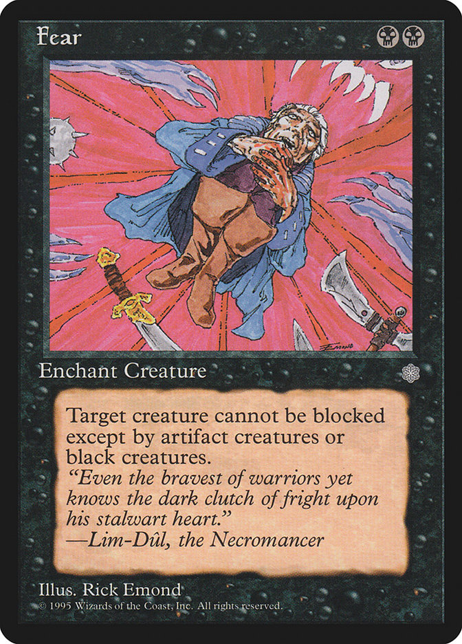 Fear [Ice Age] MTG Single Magic: The Gathering | Red Claw Gaming