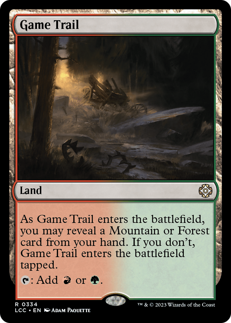 Game Trail [The Lost Caverns of Ixalan Commander] MTG Single Magic: The Gathering | Red Claw Gaming