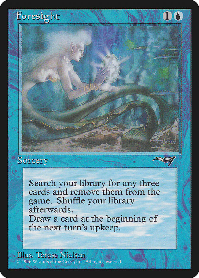 Foresight (Sea Floor) [Alliances] MTG Single Magic: The Gathering | Red Claw Gaming