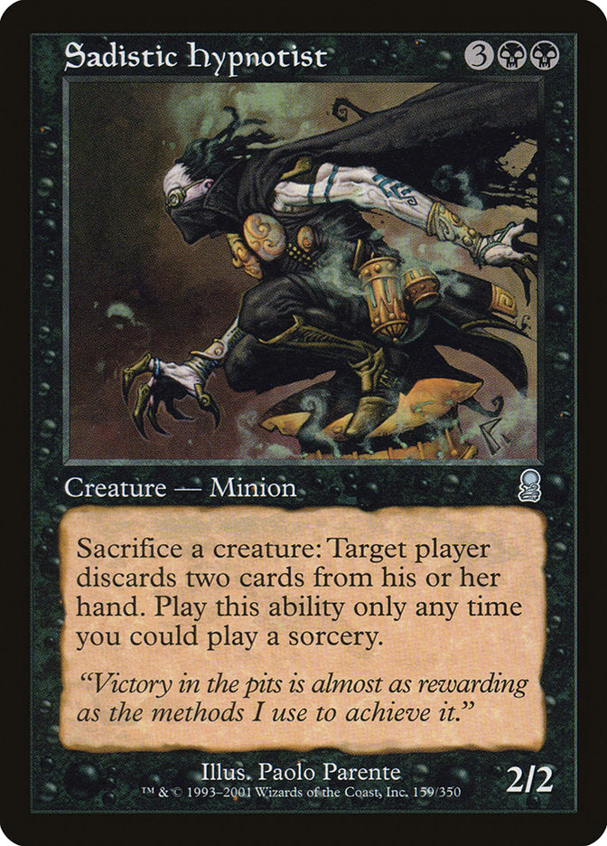 Sadistic Hypnotist [Odyssey] MTG Single Magic: The Gathering | Red Claw Gaming