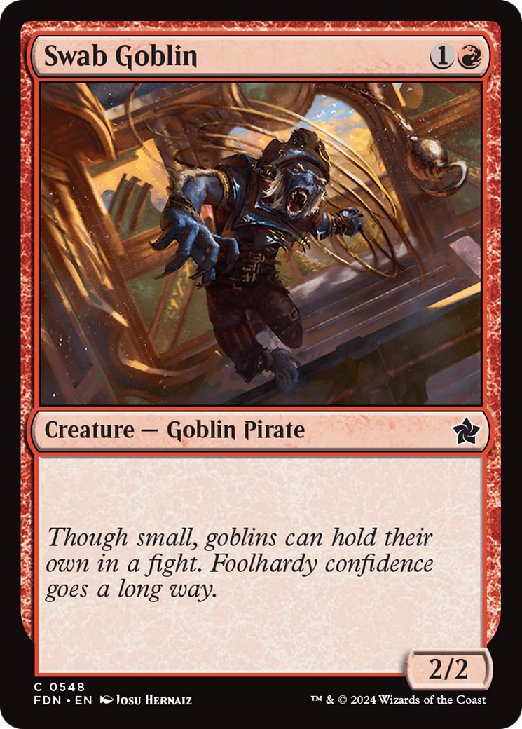 Swab Goblin [Foundations] MTG Single Magic: The Gathering | Red Claw Gaming
