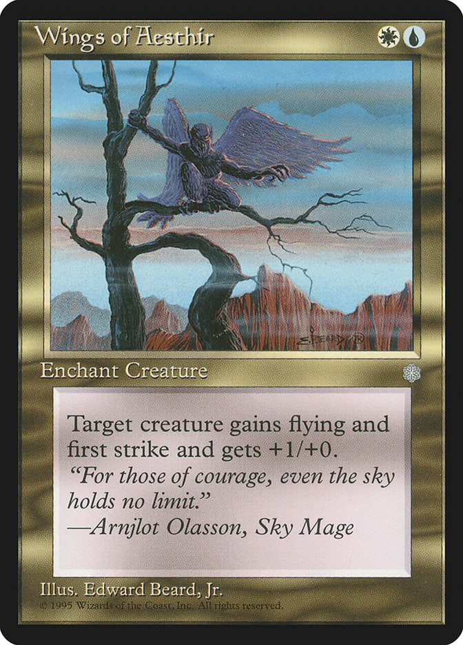 Wings of Aesthir [Ice Age] MTG Single Magic: The Gathering | Red Claw Gaming