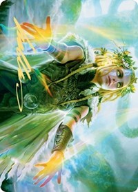 Revitalize Art Card (Gold-Stamped Signature) [Kaldheim Art Series] MTG Single Magic: The Gathering | Red Claw Gaming