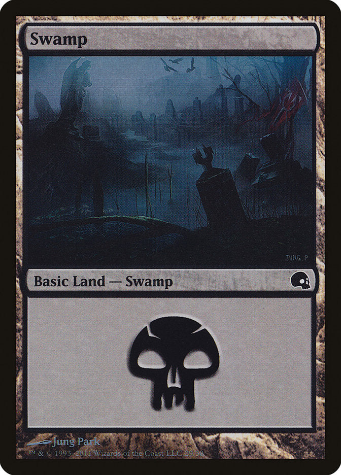 Swamp (29) [Premium Deck Series: Graveborn] MTG Single Magic: The Gathering | Red Claw Gaming