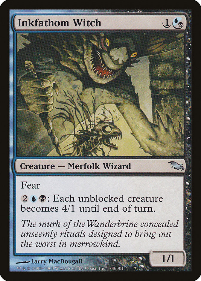 Inkfathom Witch [Shadowmoor] MTG Single Magic: The Gathering | Red Claw Gaming