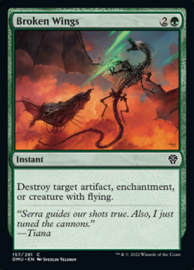 Broken Wings [Dominaria United] MTG Single Magic: The Gathering | Red Claw Gaming