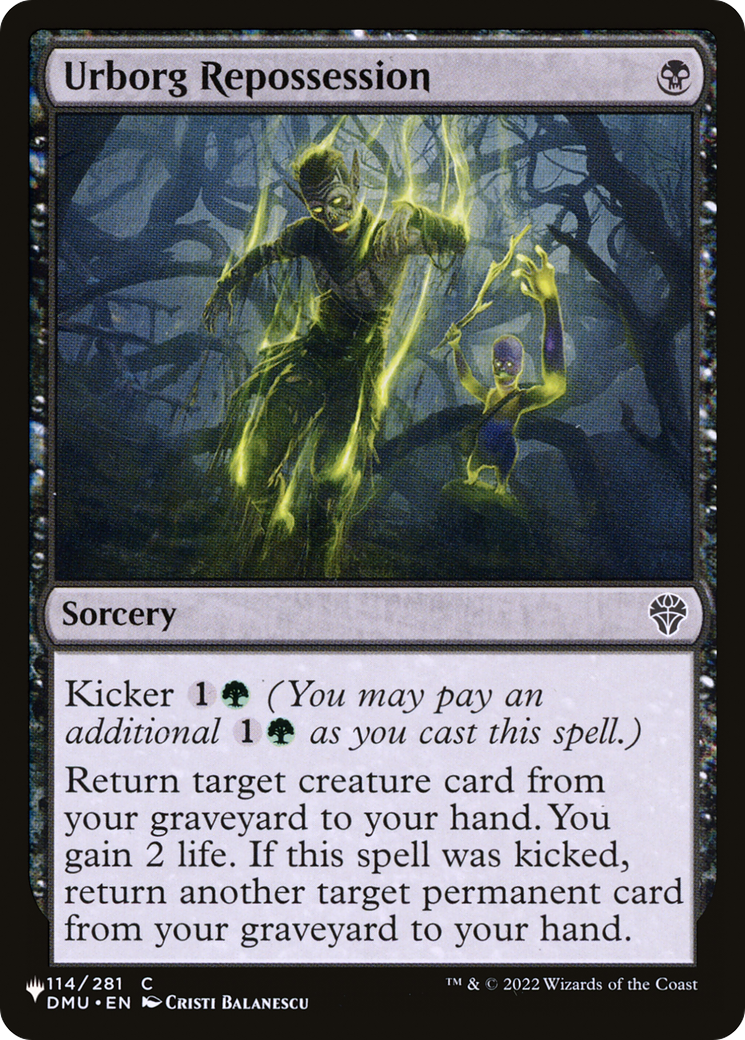 Urborg Repossession [The List] MTG Single Magic: The Gathering | Red Claw Gaming