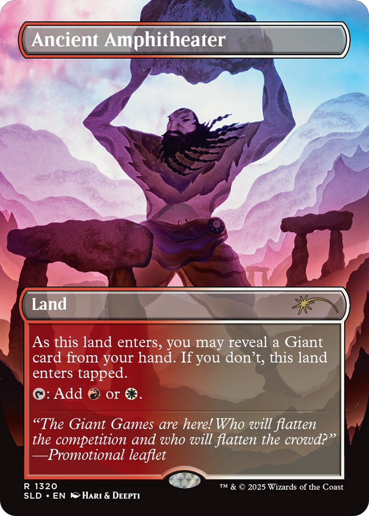 Ancient Amphitheater [Secret Lair Drop Series] MTG Single Magic: The Gathering | Red Claw Gaming