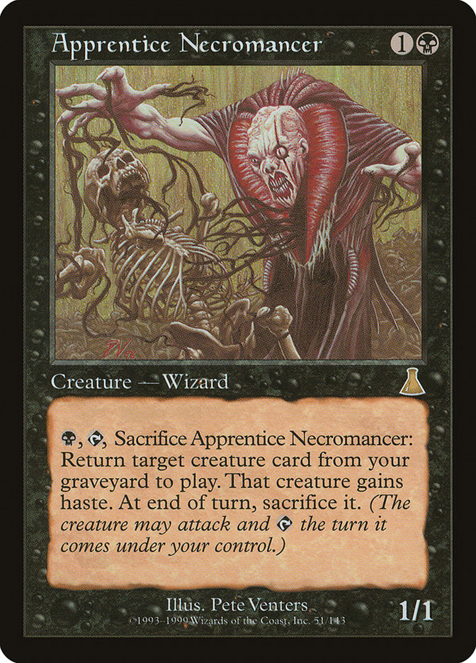 Apprentice Necromancer [Urza's Destiny] MTG Single Magic: The Gathering | Red Claw Gaming