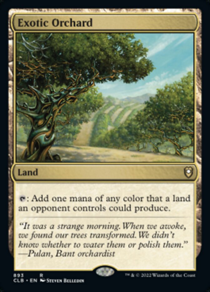 Exotic Orchard [Commander Legends: Battle for Baldur's Gate] MTG Single Magic: The Gathering | Red Claw Gaming