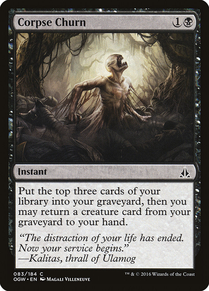 Corpse Churn [Oath of the Gatewatch] MTG Single Magic: The Gathering | Red Claw Gaming