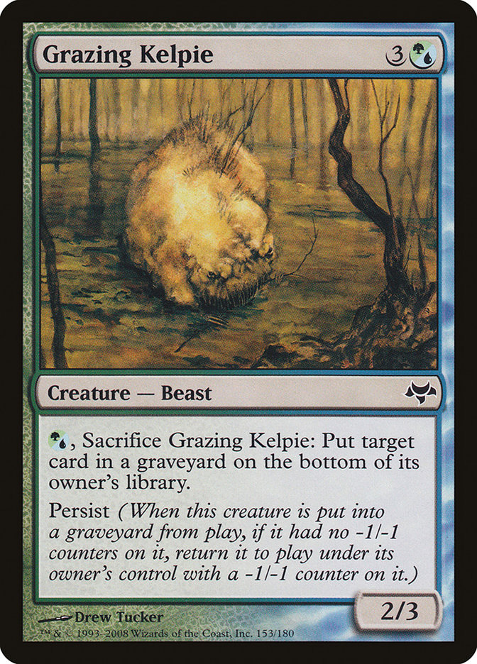 Grazing Kelpie [Eventide] MTG Single Magic: The Gathering | Red Claw Gaming