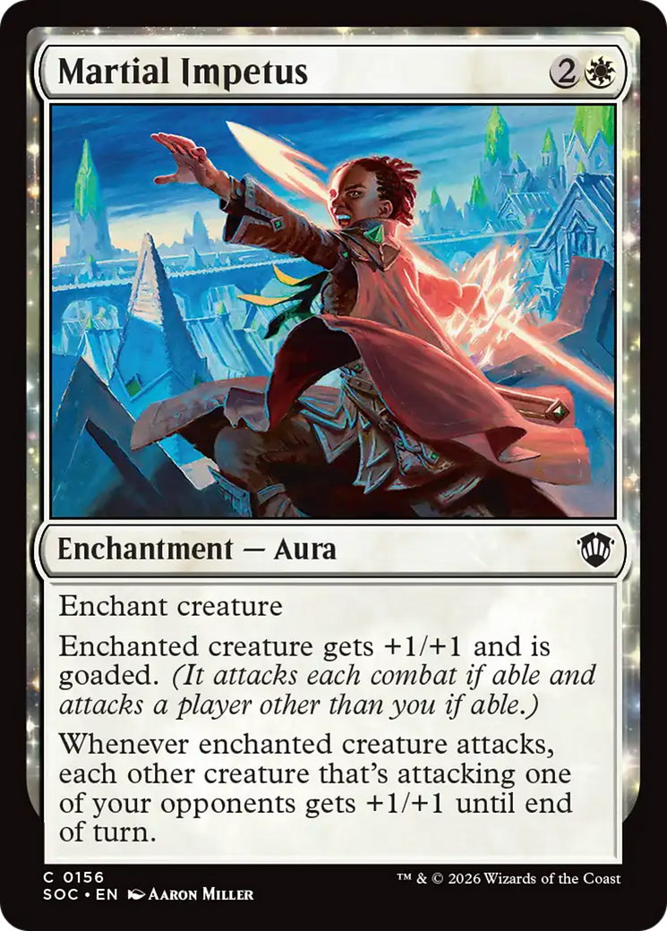 Martial Impetus [Secrets of Strixhaven Commander] MTG Single Magic: The Gathering | Red Claw Gaming
