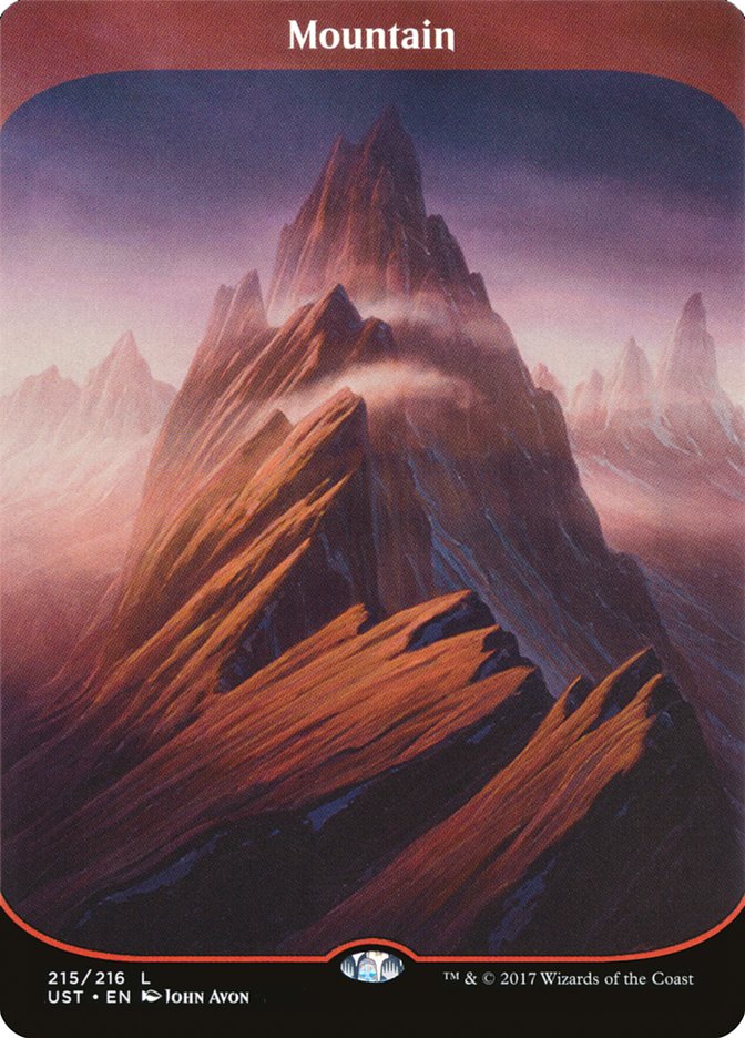 Mountain (215) [Unstable] MTG Single Magic: The Gathering | Red Claw Gaming
