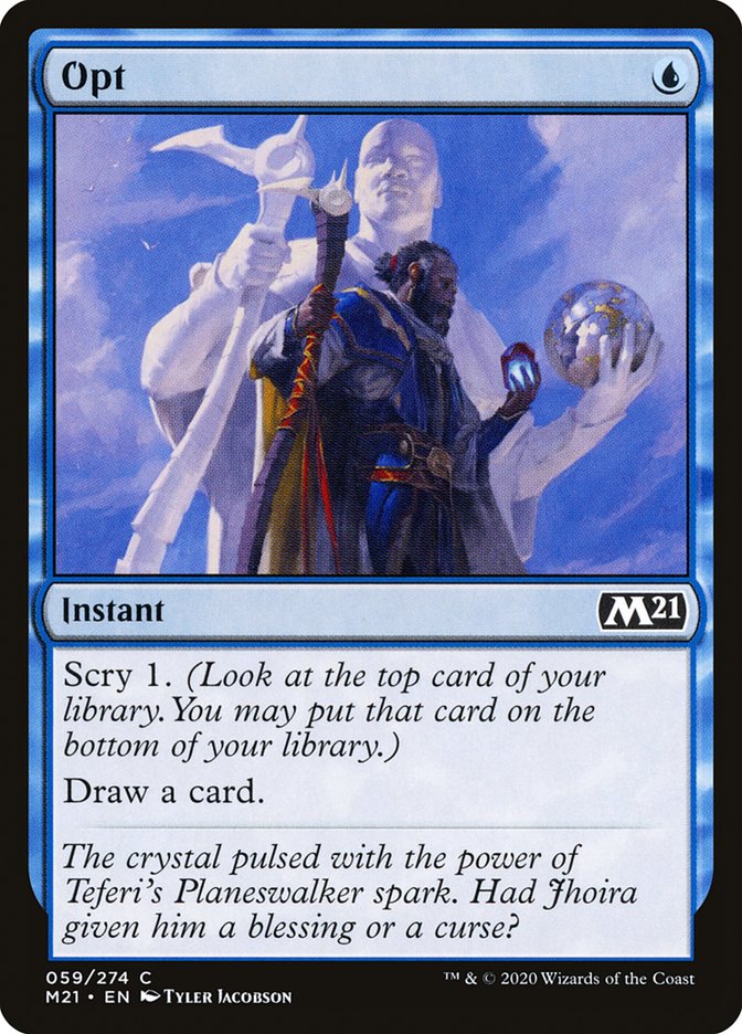 Opt [Core Set 2021] MTG Single Magic: The Gathering | Red Claw Gaming