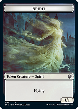 Bird // Spirit Double-Sided Token [Starter Commander Decks] MTG Single Magic: The Gathering | Red Claw Gaming