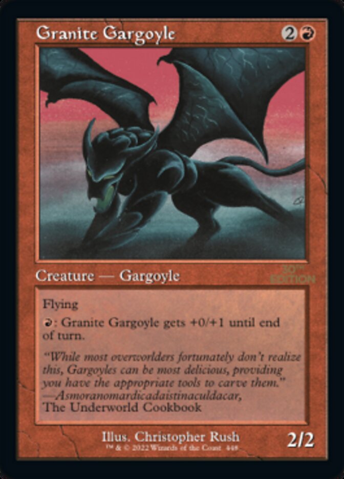 Granite Gargoyle (Retro) [30th Anniversary Edition] MTG Single Magic: The Gathering | Red Claw Gaming