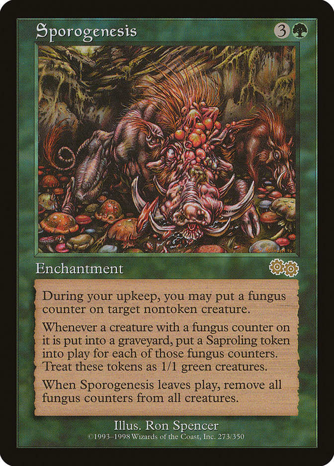 Sporogenesis [Urza's Saga] MTG Single Magic: The Gathering | Red Claw Gaming