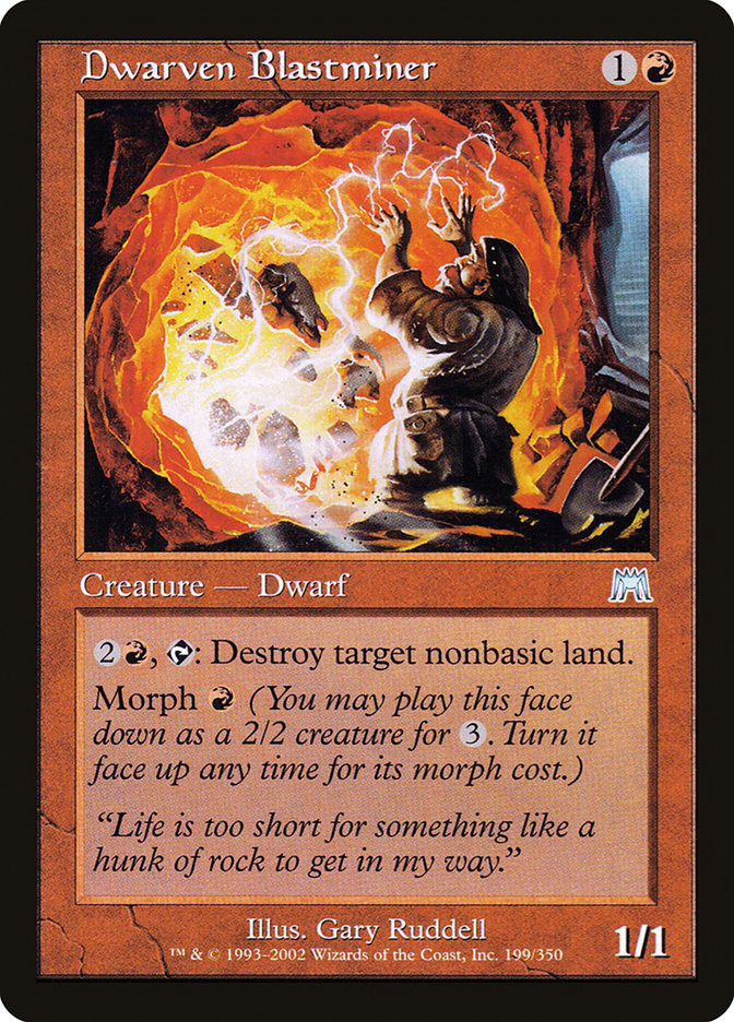Dwarven Blastminer [Onslaught] MTG Single Magic: The Gathering | Red Claw Gaming