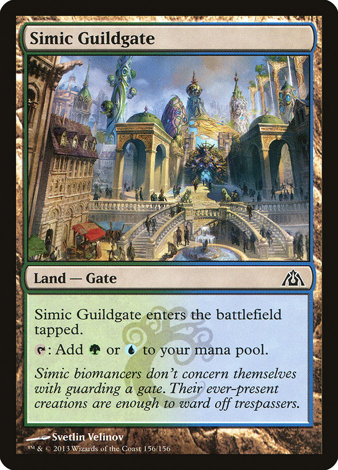 Simic Guildgate [Dragon's Maze] MTG Single Magic: The Gathering | Red Claw Gaming