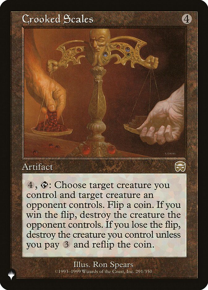 Crooked Scales [Secret Lair: Heads I Win, Tails You Lose] MTG Single Magic: The Gathering | Red Claw Gaming