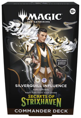 Magic: The Gathering: SECRETS OF STRIXHAVEN COMMANDER DECK Sealed Magic the Gathering Wizards of the Coast (Sealed) Prismari Artistry | Red Claw Gaming