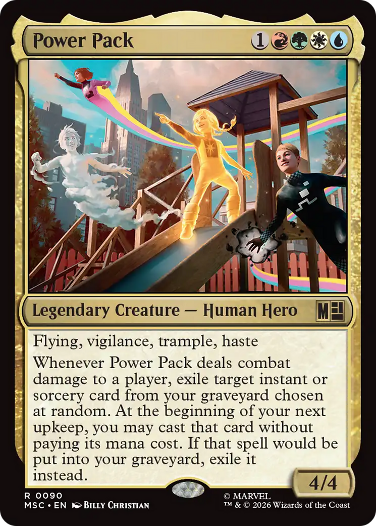 Power Pack [Marvel Super Heroes Commander] MTG Single Magic: The Gathering | Red Claw Gaming