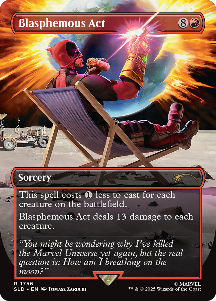 Blasphemous Act (1756) [Secret Lair Drop Series] MTG Single Magic: The Gathering | Red Claw Gaming
