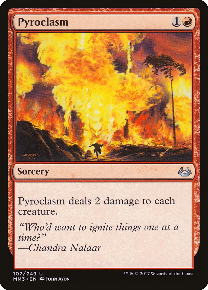Pyroclasm [Modern Masters 2017] MTG Single Magic: The Gathering | Red Claw Gaming