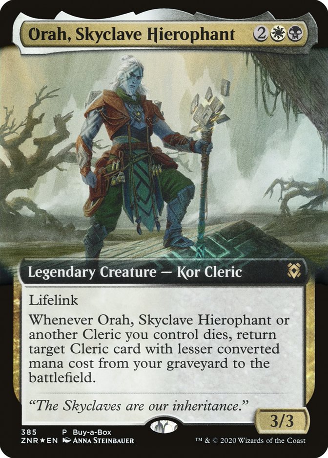 Orah, Skyclave Hierophant (Buy-A-Box) [Zendikar Rising] MTG Single Magic: The Gathering | Red Claw Gaming