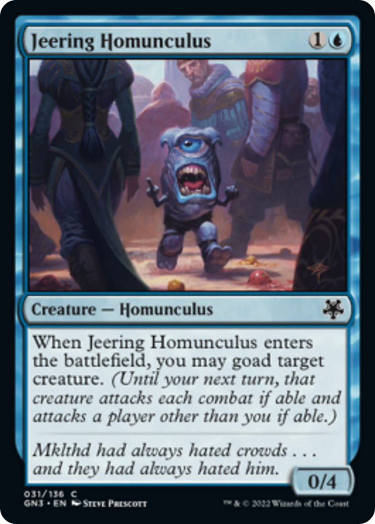 Jeering Homunculus [Game Night: Free-for-All] MTG Single Magic: The Gathering | Red Claw Gaming