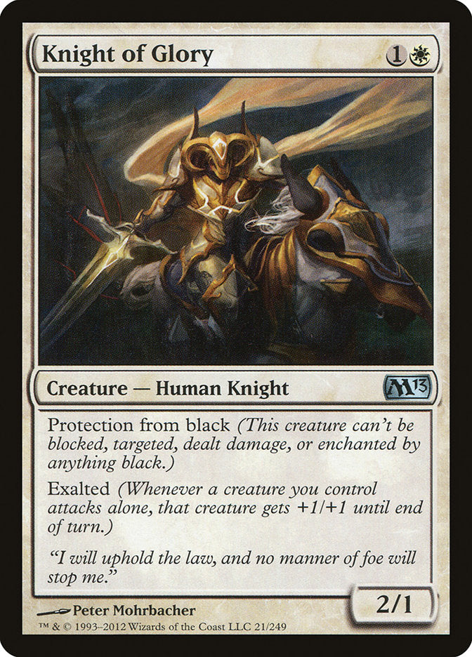 Knight of Glory [Magic 2013] MTG Single Magic: The Gathering | Red Claw Gaming