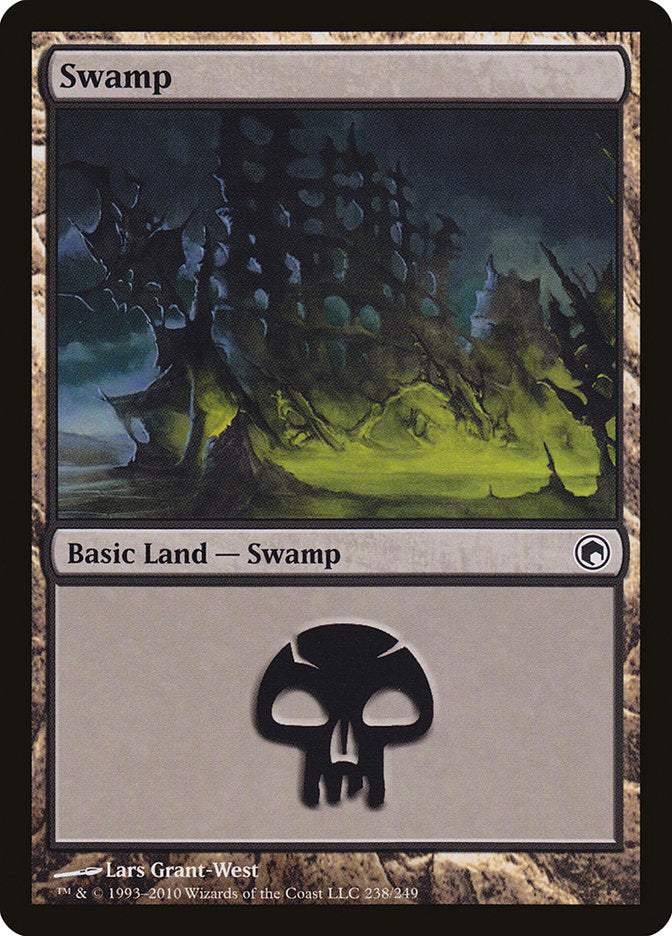 Swamp (238) [Scars of Mirrodin] MTG Single Magic: The Gathering | Red Claw Gaming