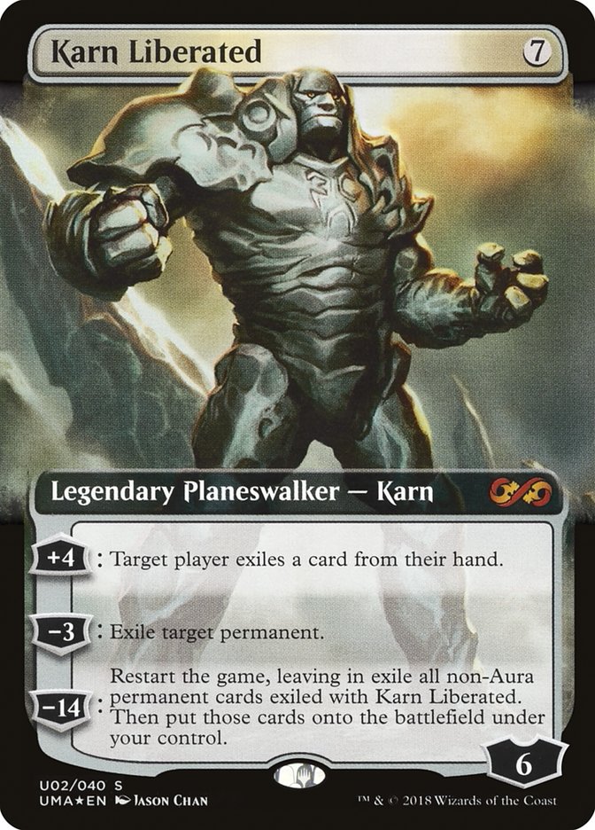 Karn Liberated (Topper) [Ultimate Masters Box Topper] MTG Single Magic: The Gathering | Red Claw Gaming
