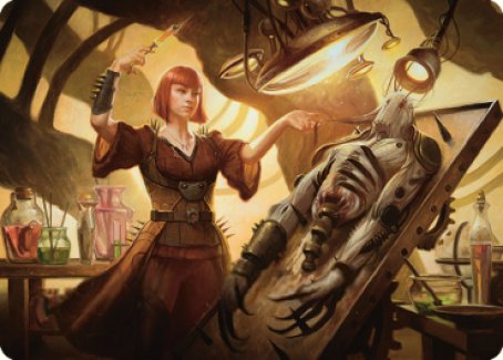 Ashnod, Flesh Mechanist Art Card [The Brothers' War Art Series] MTG Single Magic: The Gathering | Red Claw Gaming