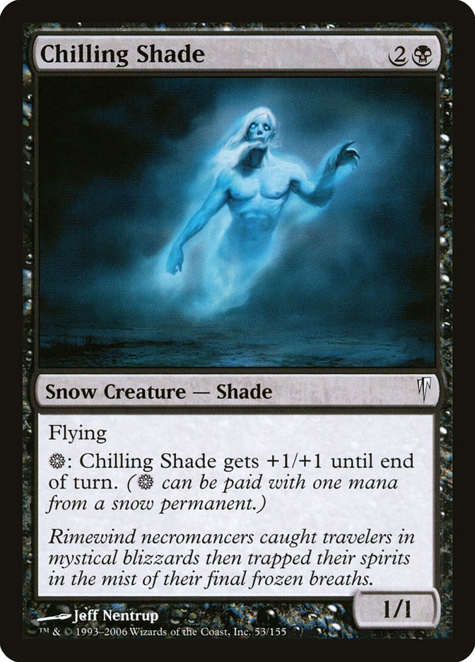 Chilling Shade [Coldsnap] MTG Single Magic: The Gathering | Red Claw Gaming