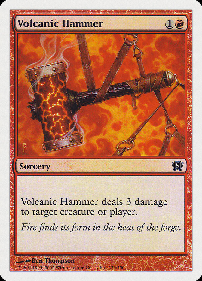 Volcanic Hammer [Ninth Edition] MTG Single Magic: The Gathering | Red Claw Gaming